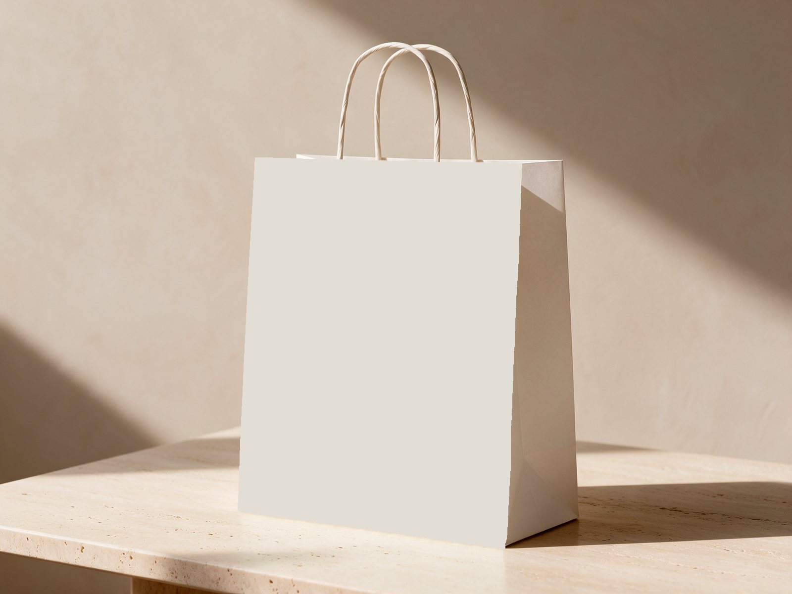 Shopping bag mockup