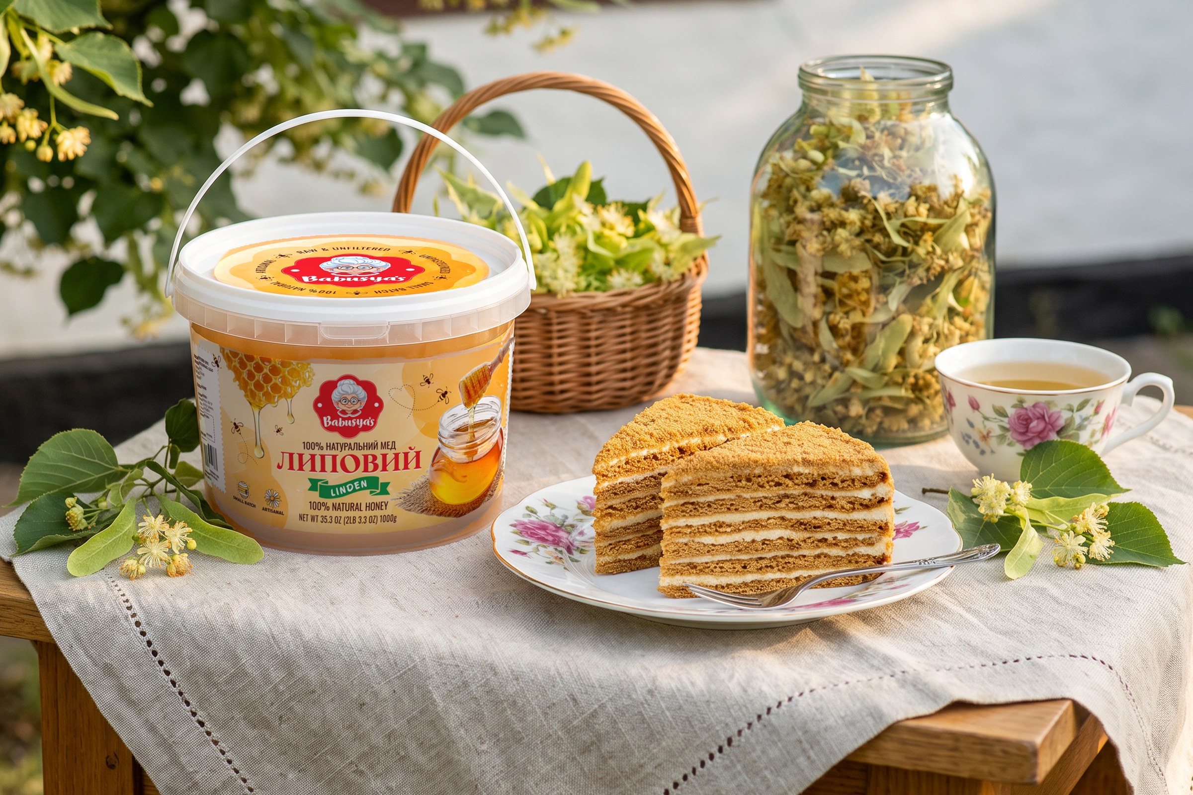 Babusya’s Recipes — Honey 1 kg tubs