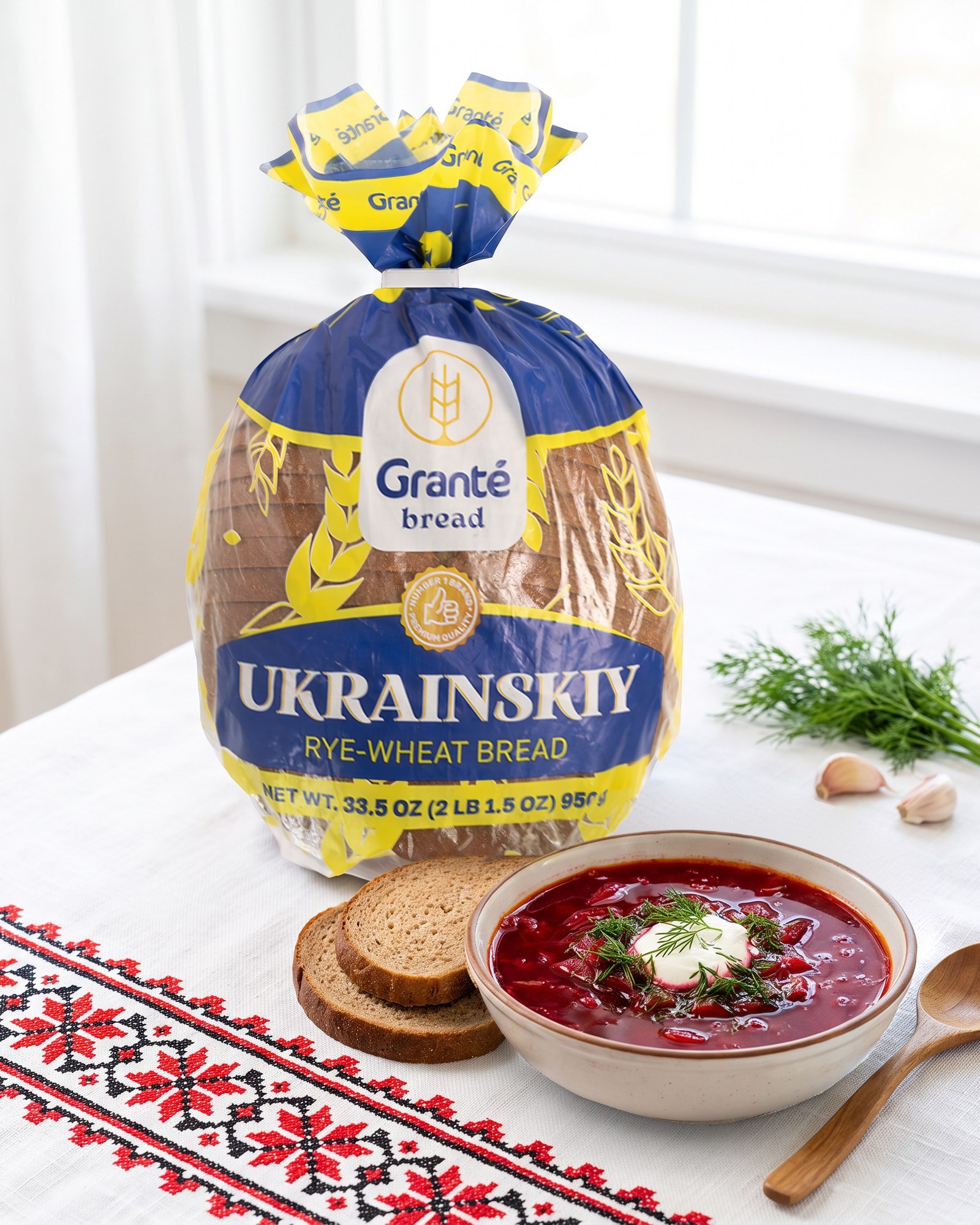 Grante — Ukrainian bread line