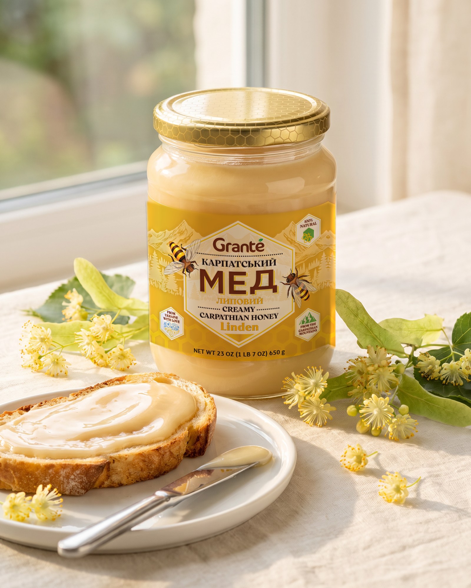 Grante — Carpathian honey 650 g