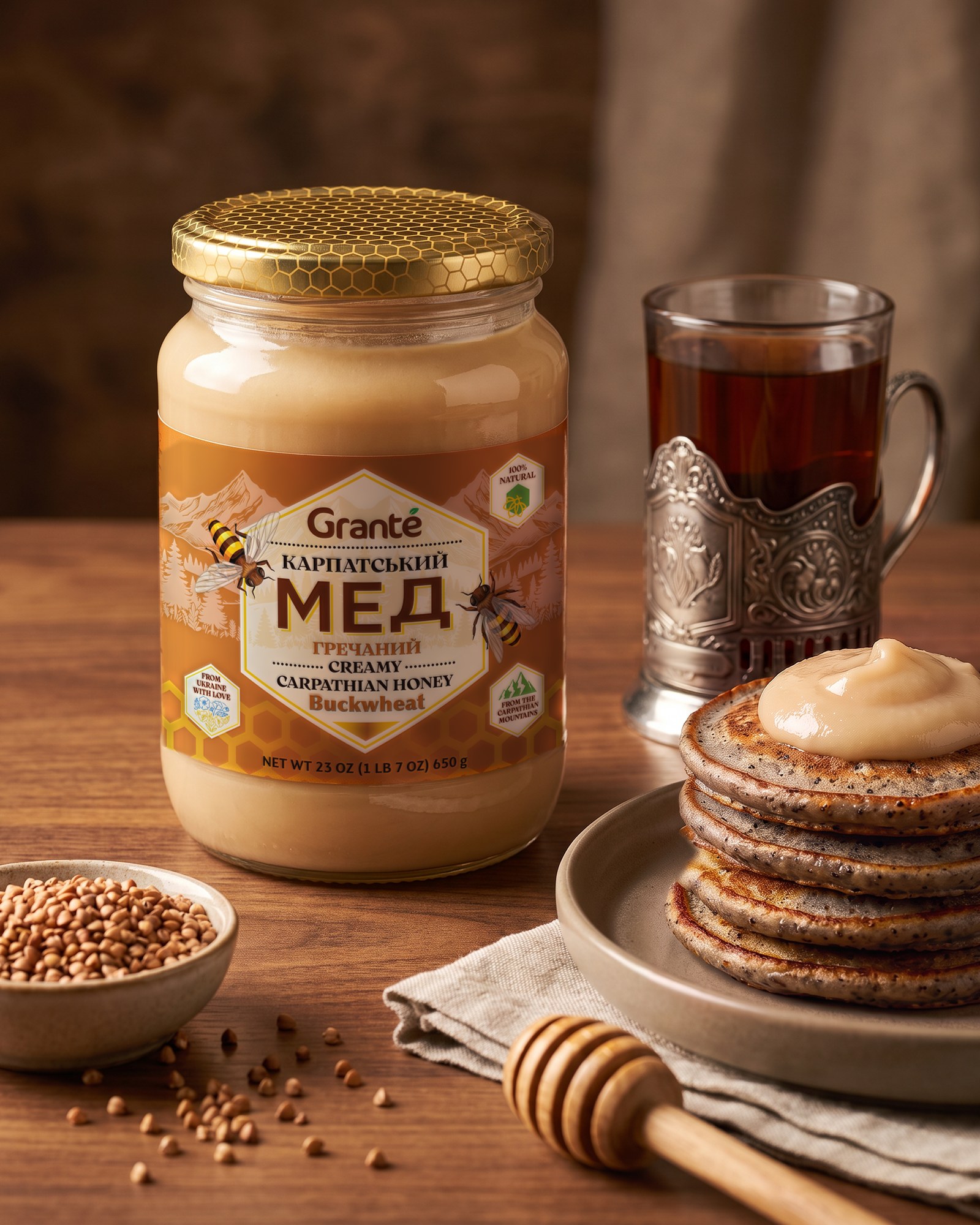 Grante — Carpathian honey 650 g