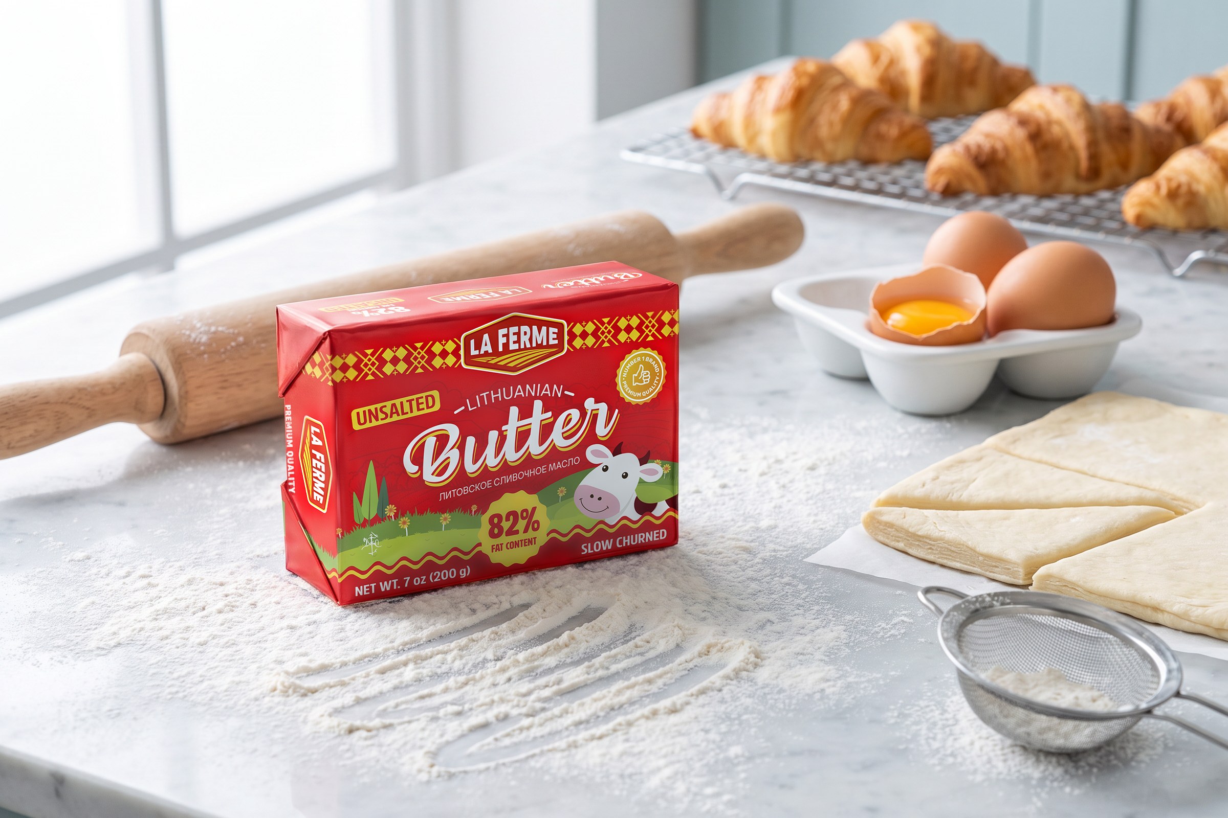 La Ferme — Lithuanian butter 82%
