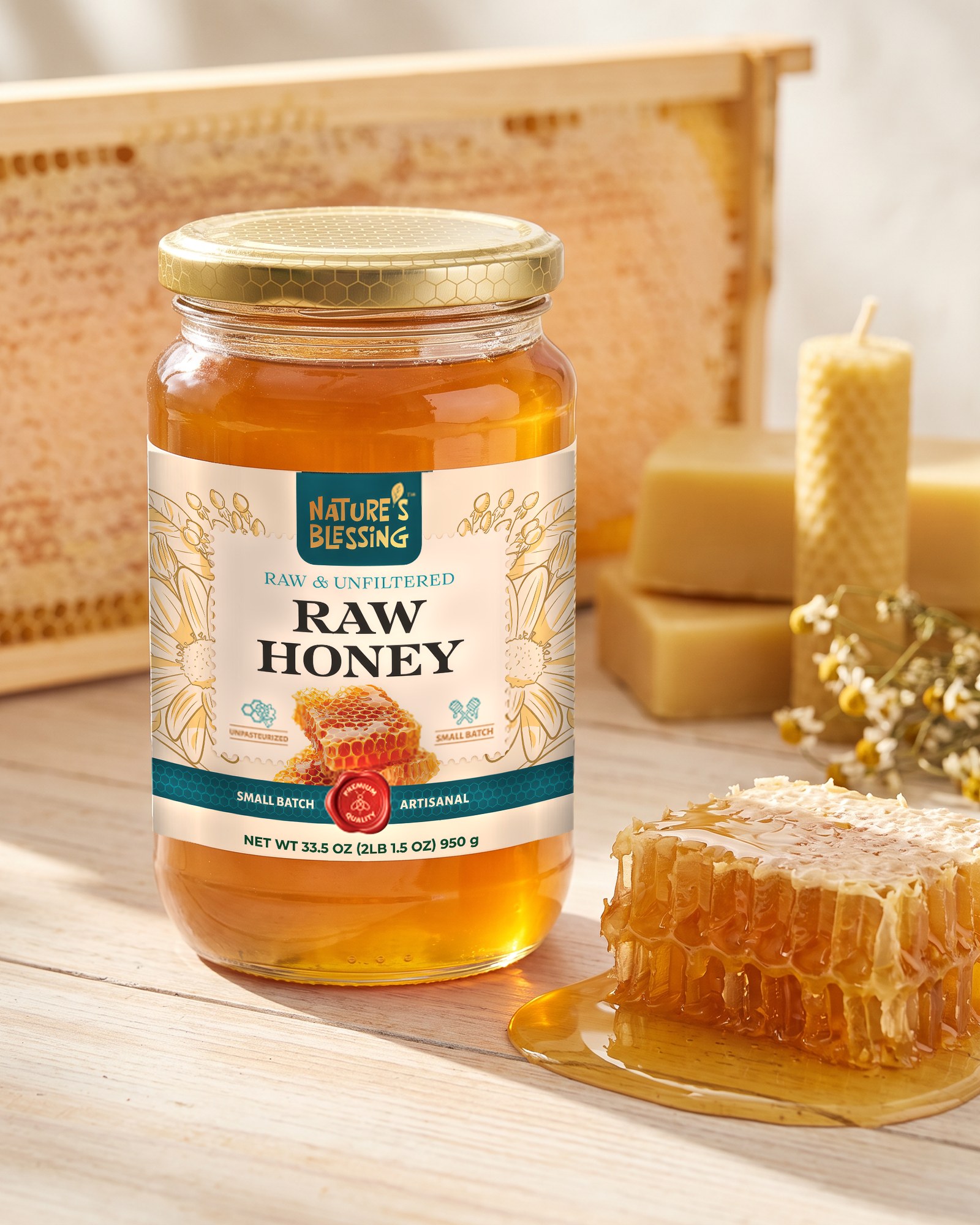 Nature’s Blessing — Premium honey 950 g