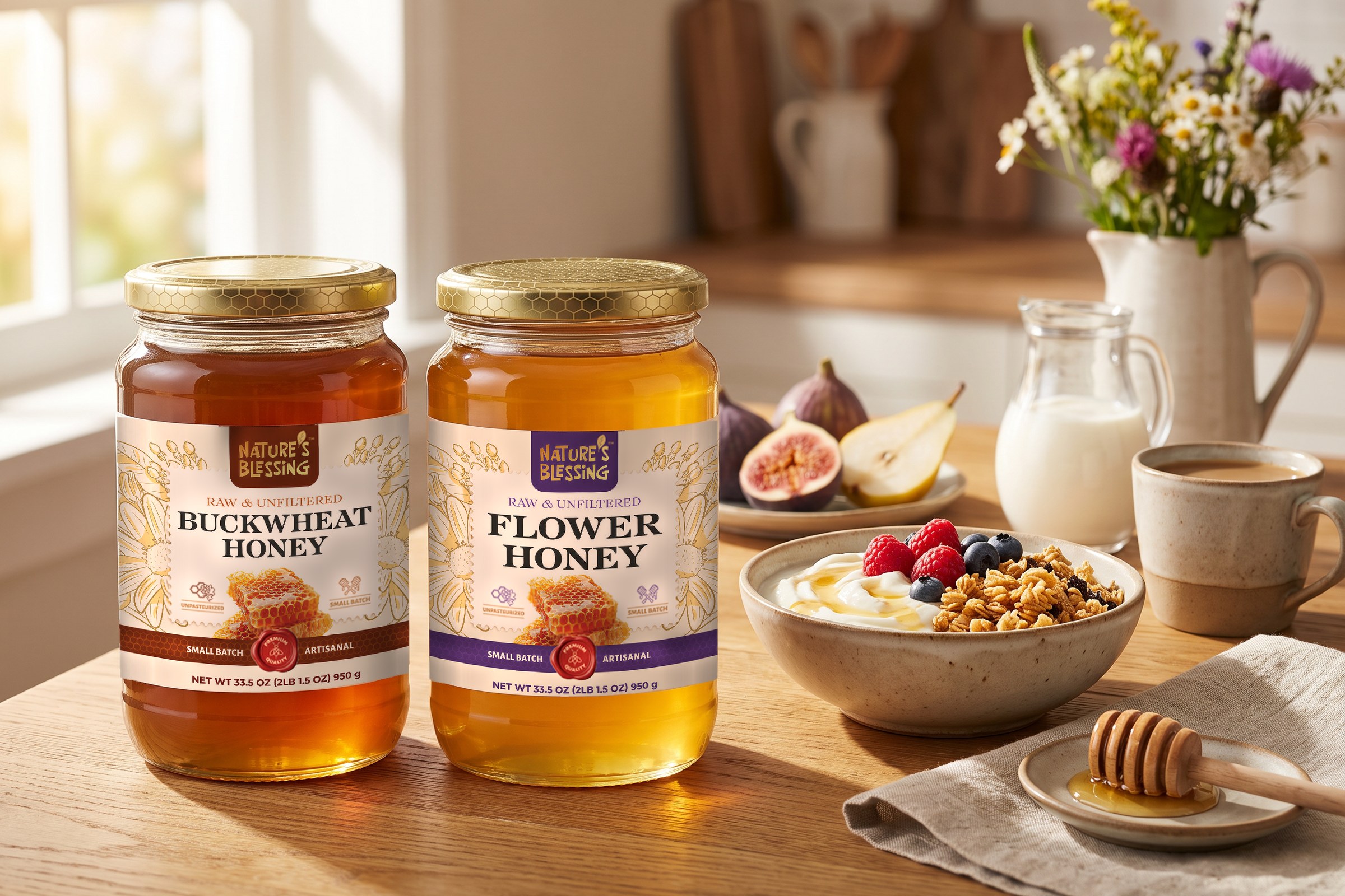 Nature’s Blessing — Premium honey 950 g