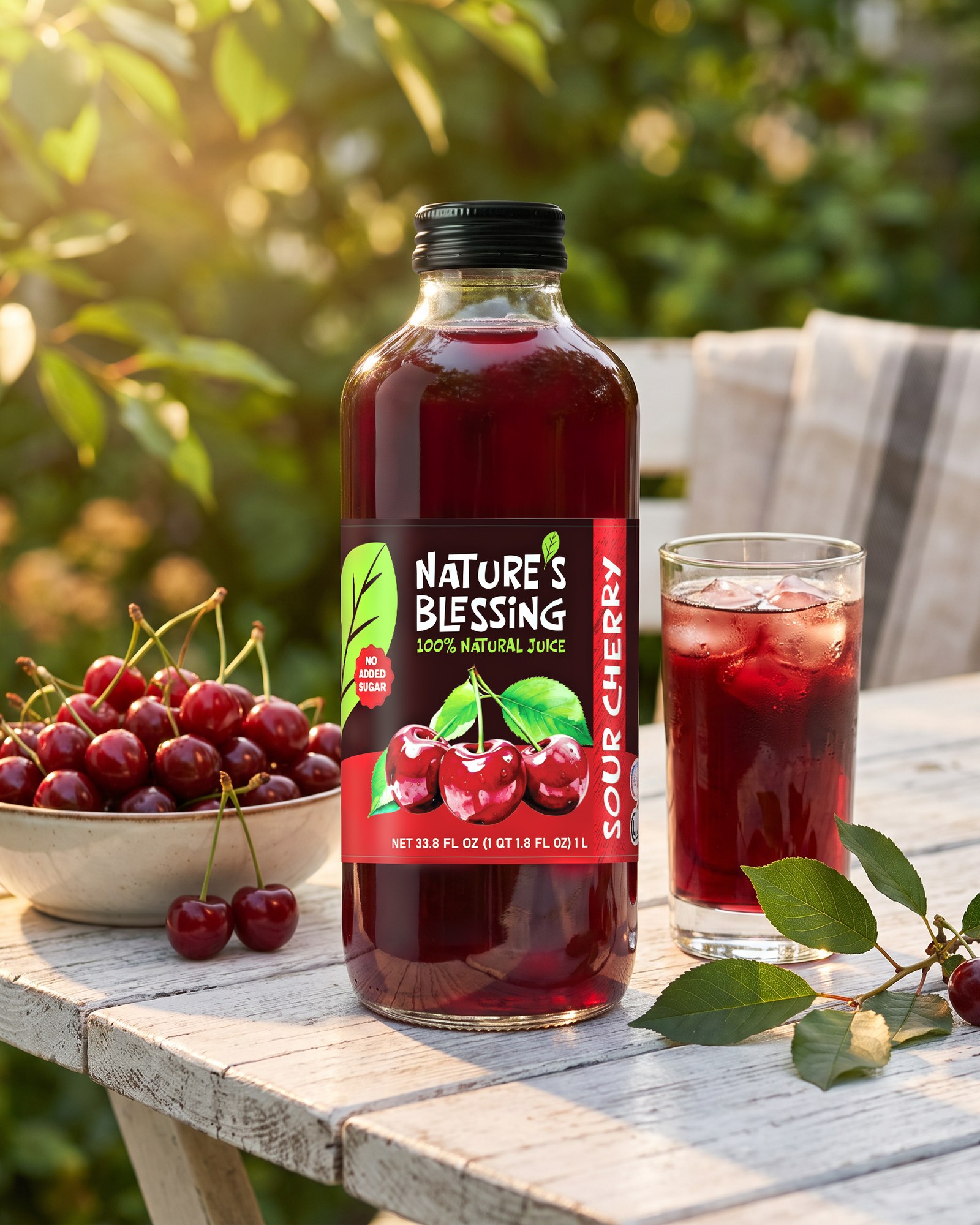 Nature’s Blessing — 100% natural juices