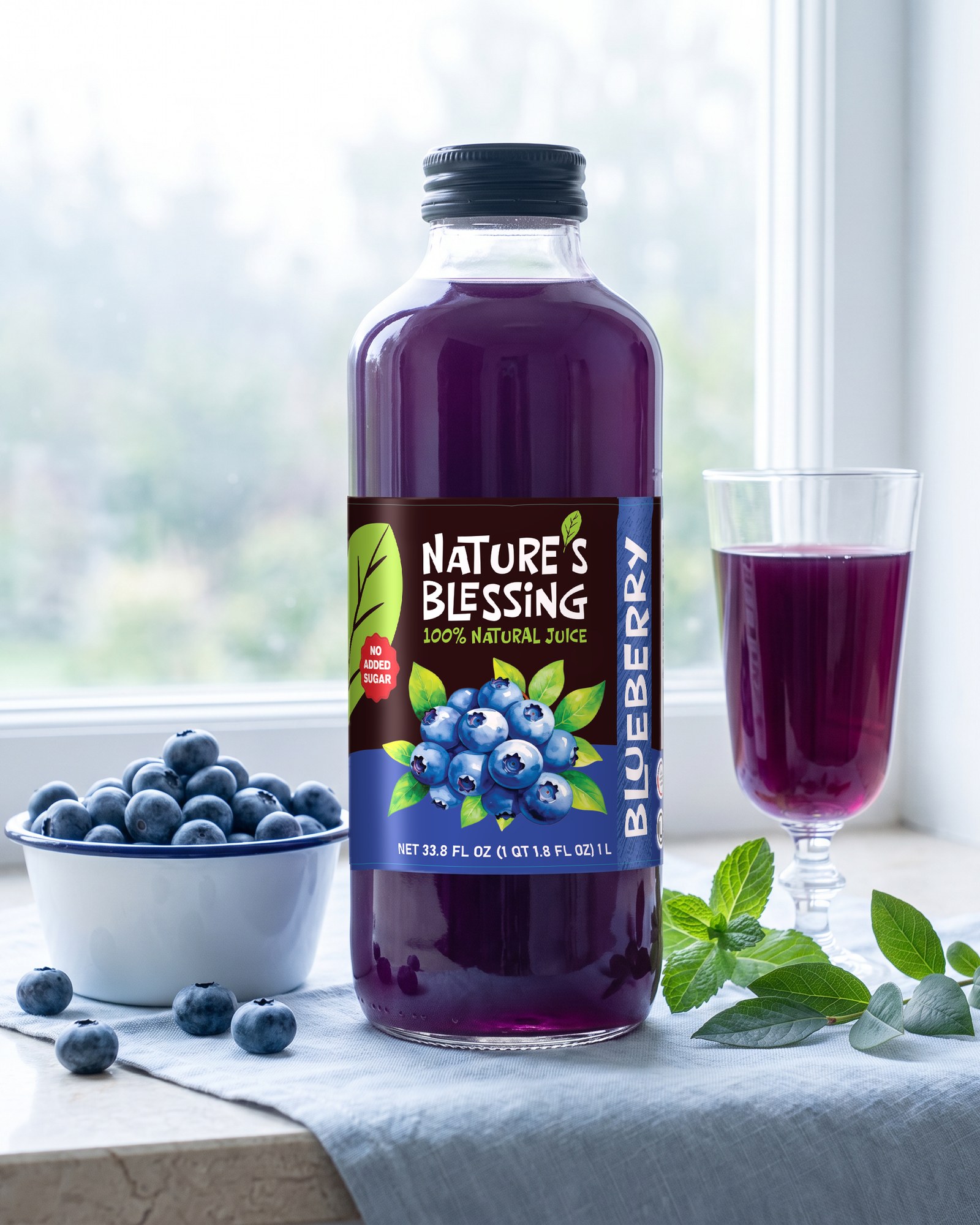Nature’s Blessing — 100% natural juices
